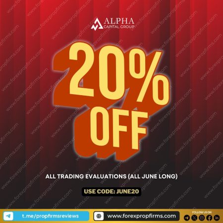 Alpha Capital: 20% Off June Trading Evaluations!
