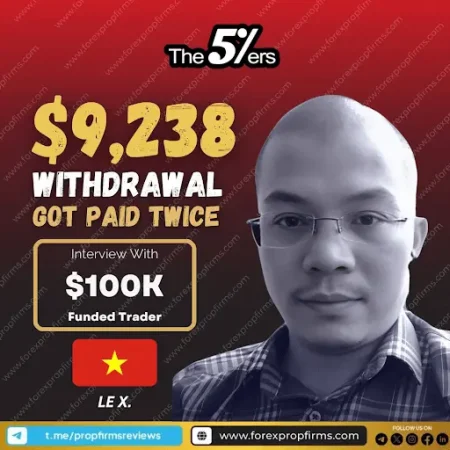 The5ers High Stakes Funded Trader Payout: A $9,238 Success Story