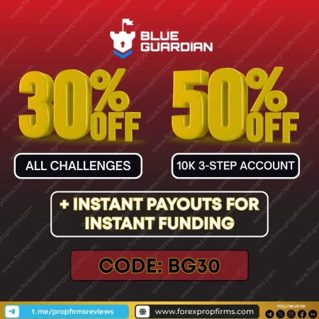 Blue Guardian Challenge Discount: Up to 50% OFF + Instant Funding!
