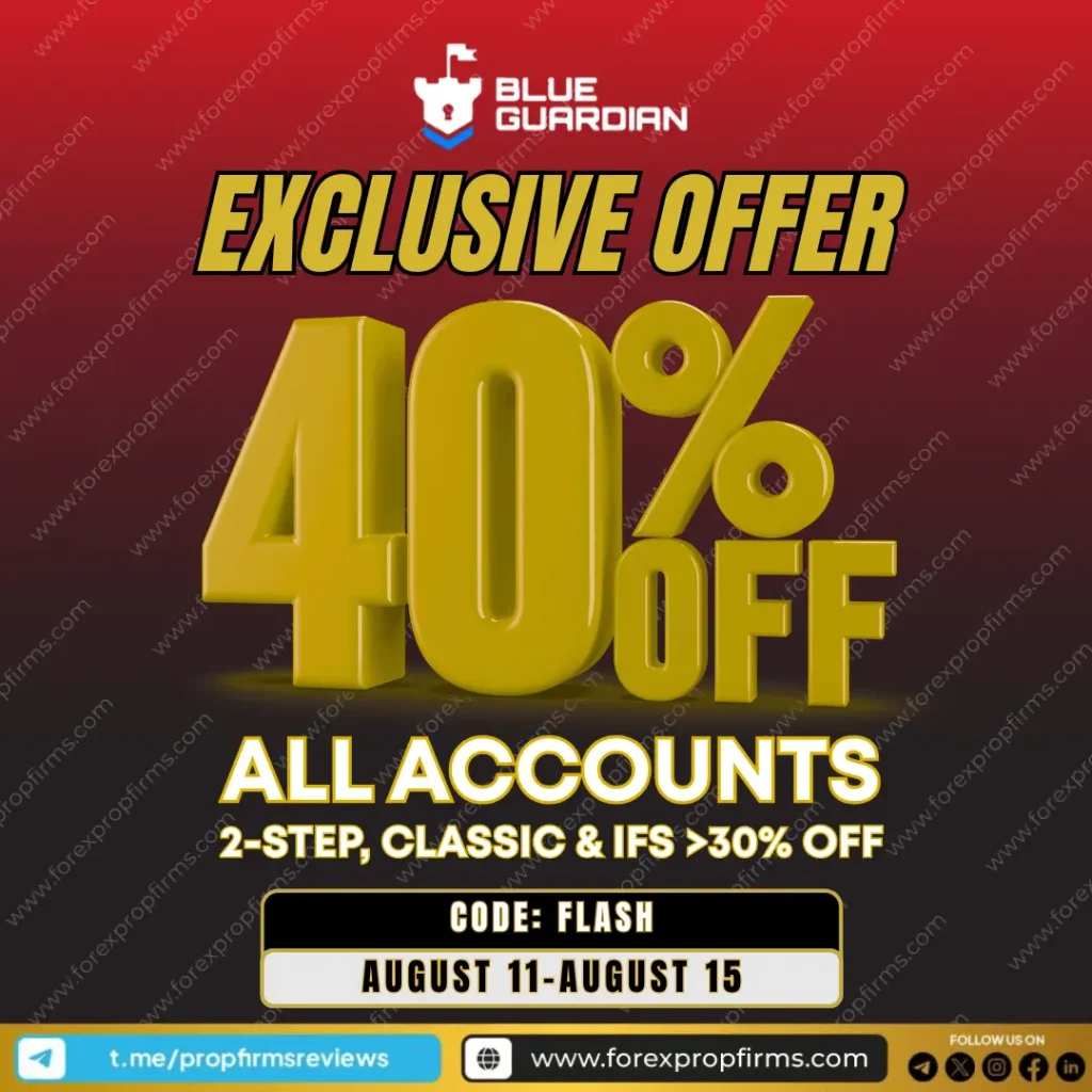 Blue Guardian trading challenge discount