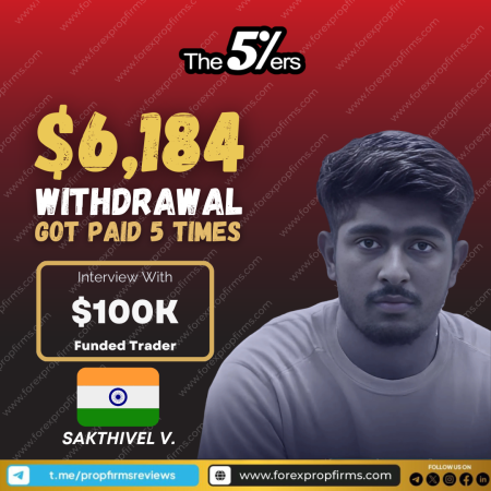 The 5ers Success Story: Trader Secures $100K Funded Account!