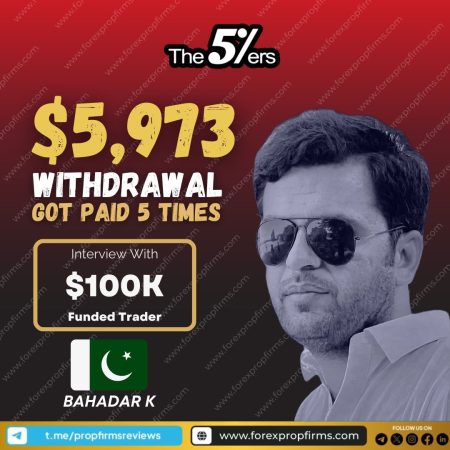 The 5%ers Funded Trader Highlight – Bahadar K.’s $100K Journey!