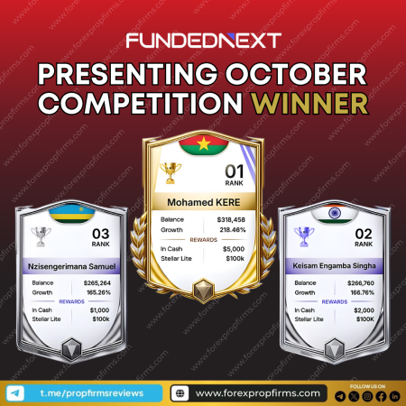 FundedNext October Competition Winners Revealed!
