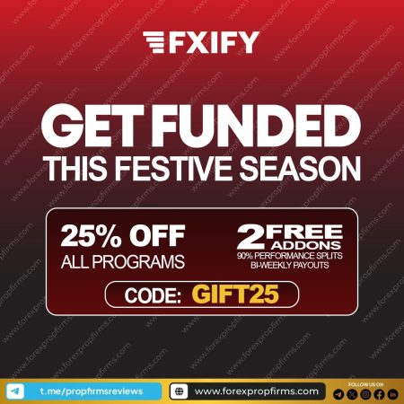 FXIFY Festive Prop Trading Discounts!
