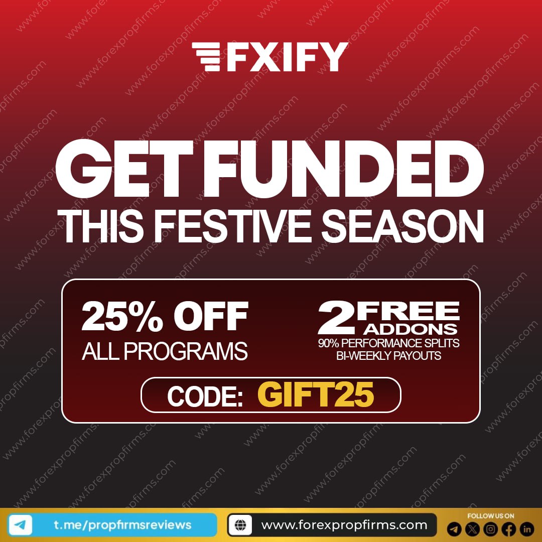 festive prop trading discounts